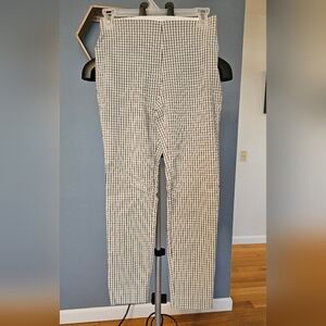 WHITE,GREEN,MINT GREEN PLAID PANTS SIZE 2-